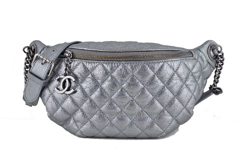 chanel fanny pack women's|Chanel fanny pack with chains.